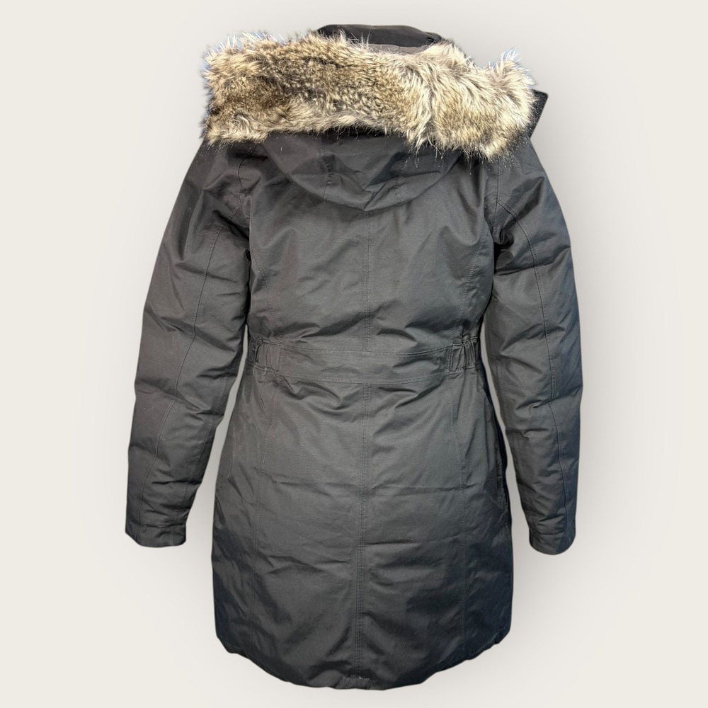 The North Face Womens Parka Winter Coat Faux Fur Trimmed Hood Black Size XS - Picture 6 of 15
